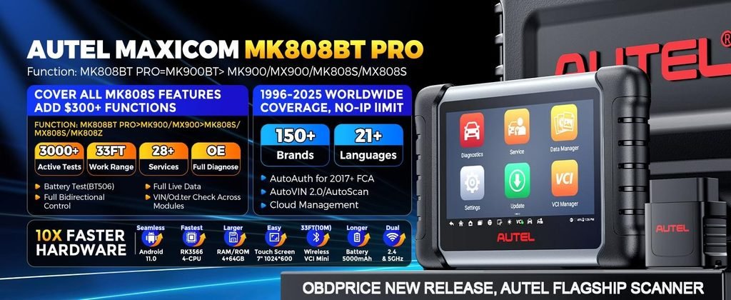 Autel MK808BT Pro